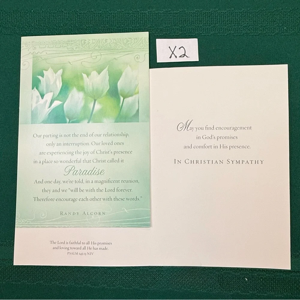 27 Day Spring Inspirational Greeting Cards - NO Envelopes
